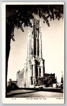 NY Riverside Church RPPC New York Postcard M30 - £5.53 GBP