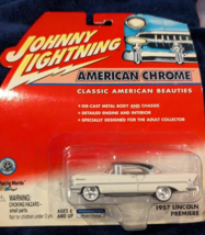 Johnny Lightning American Chrome- White Lightning 1957 Lincoln Premiere ... - $14.85