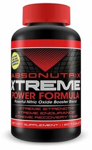 Absonutrix Xtreme Larginine Nitric Oxide Booster 3000mg 120 Tablets - $14.92