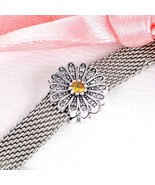 Spring Release Sterling Silver Reflexions™ Sparkling Daisy Flower Clip C... - £13.53 GBP