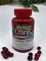 Nature&#39;s Way CranRx Cranberry Gummies, Urinary Health, Vitamin C, 50Ct Exp 11/24 - £17.47 GBP