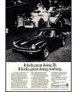 1972 Triumph GT-6 Sports Car Vintage Print Ad Suburban House British Wal... - £8.53 GBP