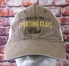 Biltmore Sporting Clays Club Legacy92 Trucker Hat Snapback Brown/Beige M... - £8.80 GBP
