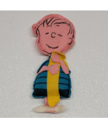 Vintage Simon Simple Peanuts Linus Felt Beanbag Plush 7.5&quot; RARE HTF! - $78.50