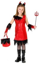 Little Devil Girl Halloween Costume by Princess Paradise Girls Size 10 New - $27.31 CAD
