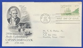 ZAYIX - 1978 US Art Craft FDC Capt Cook Discovery of Hawaii - Ships 011022-SM70M - £1.20 GBP