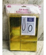 Ship N 24 Hours. New-Viola Set of 3 Gold Gift Boxes. - $294.00 MXN
