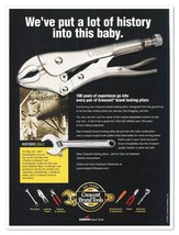 Print Ad Crescent Wrench Charles Lindbergh 2007 Full-Page Tools Advertis... - $180.80 MXN