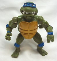 1990 Teenage Mutant Ninja Turtles Wind Up LEONARDO Action Figure Toy Playmates - £11.87 GBP