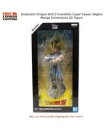 Banpresto Dragon Ball Z Grandista Super Saiyan Vegeta Manga Dimensions 2... - $199.90