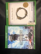 Set Of 2 New Sealed Star Wars Battlefront+ Used The Elderscroll Online(Xbox One) - £7.00 GBP