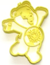 6x Funshine Bear Care Bears Fondant Cutter Cupcake Topper 1.75 IN USA FD3987 - £6.33 GBP