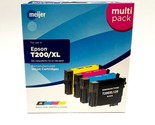 Meijer Remanufactured Ink Cartridges for Epson T200XL - BLACK &amp; COLOR (C... - $5.88