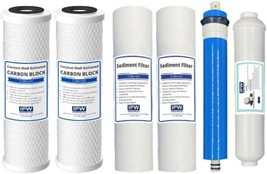 Compatible Pentek Ro-2550 Ro System Replacement Water Filter Kit 50 Gpd By Ipw - £65.53 GBP