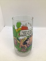 Vintage Schulz Mcdonalds Camp Snoopy Glass Peanuts Charlie Brown Lucy 1968 - £10.87 GBP