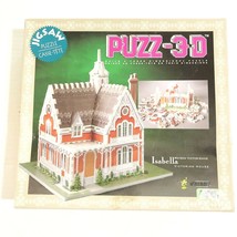 Vintage 90s Puzz-3D Victorian Home Isabella WREBBIT 233 Piece Jigsaw Puzzle 3D - $22.64