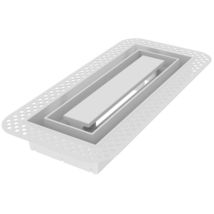 Fittes Flush Wall Vent [Lite+] - 6"x14" - Cotton White - 1 Pack - $64.30