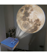 Aurora Moon Galaxy Project Lamp Earth Projector Lamp Atmosphere Night Li... - $260.96 MXN