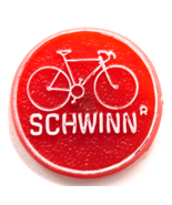 Schwinn Bikes Bicycle Brand Pin Red White Round Cycling Promotion Collec... - $240.43 MXN