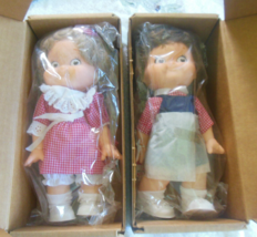 Vintage Campbell Soup Kids Special Edition Girl &amp; Boy Doll 1988 NIB - $48.51