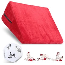 Sex Pillow Wedge Position Pillow Sex Furniture Foam Sex Cushion And Dice... - $65.99