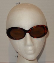 A.J. Morgan Oval Sunglasses Tortoise Brown Frame Brown Lens Retro Women’... - $24.70