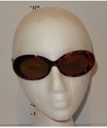 A.J. Morgan Oval Sunglasses Tortoise Brown Frame Brown Lens Retro Women’... - $24.70