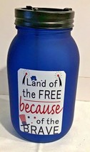 Patriotic Decor - Land of The Free - Because of the Brave - $8.99
