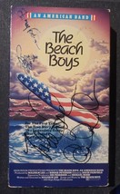Autographed Signed by CARL, MIKE, BRUCE, JEFFREY &quot;The BEACH BOYS&quot; 1985 VHS - £232.16 GBP