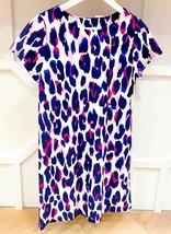 Jude Connally Ella Dress In Large Leopard Navy - £79.44 GBP