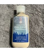 Bath &amp; Body Works FROSTED COCONUT SNOWBALL Body Lotion Shea Butter 8 oz - $13.37