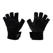 Puma TR Ess Gloves Premium Sports Gloves Casual Fitness Gym Black NWT 04... - $40.41