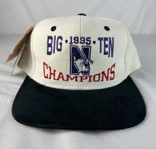VTG Northwestern Wildcats Hat 1995 Big Ten Champ Rose Bowl Snapback NCAA 90s NWT - $49.99