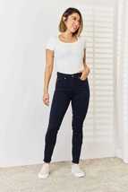 Judy Blue Navy Blue Garment Dyed Tummy Control Skinny Jeans - $55.00