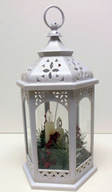 Christmas LED Candle Lantern, Antique White, Battery, 14&quot; - £35.08 GBP