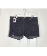 GAP Corduroy Shorts Size 16 Gray Frayed Hem Stretch Pockets Mid Rise New - $413.03 MXN
