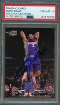 2008-09 Upper Deck First Edition #148 Boris Diaw Signed Card AUTO 10 PSA Slabbed - £62.47 GBP