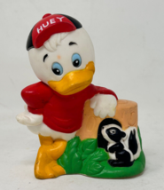 Vintage Huey Donald Duck Nephew Walt Disney Co Shelcore Baby Toy Squeaker Vinyl - £7.38 GBP