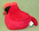K &amp; M INTERNATIONAL BIRD CARDINAL RED BEAN BAG PLUSH AUDUBON STUFFED ANI... - $13.50