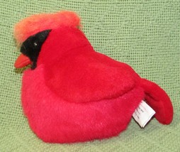 K &amp; M International Bird Cardinal Red B EAN Bag Plush Audubon Stuffed Animal 5&quot; - £10.62 GBP