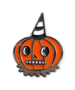 Halloween Jack-o&#39;-lantern Clown Enamel Pin - £7.03 GBP