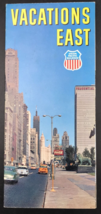 VTG 1963 Union Pacific Railroad UP Vacations East Brochure w/ Map Domeliner - $18.50