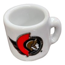 Ottawa Senators NHL Vintage Franklin Mini Gumball Ceramic Hockey Mug In ... - £4.53 GBP