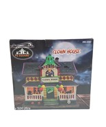 FG Square Musical Halloween Spooky Haunted LED Clown House Porcelain NIB - $35.42