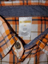Gymboree Boy's Ss Plaid 100% Cotton BUTTON-DOWN SHIRT-EXCELLENT-BARELY Worn - $3.99