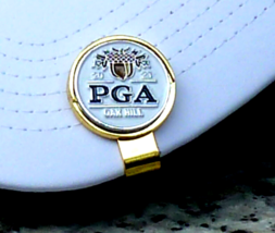 PGA Championship 2023 Oak Hill Ball Marker &amp; Hat Clip  Great Seller! White - $322.16 MXN
