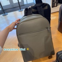 NWT Coach Men&#39;s Owen Backpack Gunmetal/Olive Drab CAJ66 - $329.00