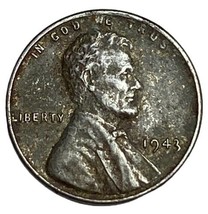 1943 Lincoln Wheat Steel War Time Cent-Lower Mintage - $1.10