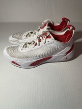 Jordan Luka 1 White Fire Red Basketball Shoe Size 11 Sneakers Mens - £48.91 GBP