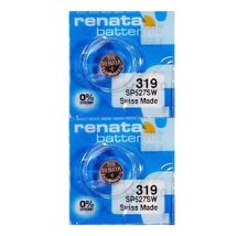 Renata 319 SR527SW Batteries - 1.55V Silver Oxide 319 Watch Battery (100 Count) - £4.75 GBP+